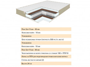 Матрас Волле 140х200 в Среднеуральске - sredneuralsk.magazinmebel.ru | фото - изображение 2