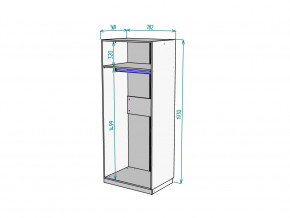 Шкаф Malta light H287 Белый в Среднеуральске - sredneuralsk.magazinmebel.ru | фото - изображение 2