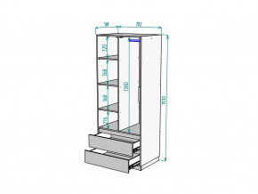 Шкаф Malta light H297 Белый в Среднеуральске - sredneuralsk.magazinmebel.ru | фото - изображение 2