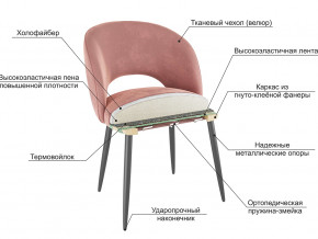 Стул Моли велюр синий в Среднеуральске - sredneuralsk.magazinmebel.ru | фото - изображение 2